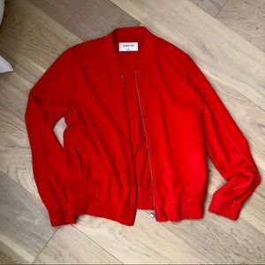 Babaton Gilroy Bomber Jacket Size M